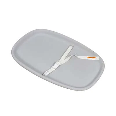 Childcare Soft Change Mat PU Foam Pad With Safety Strap - Grey - image 1 of 4