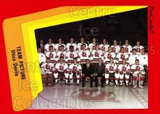 1990-91 ProCards AHL IHL #580 Utica Devils, Team Photo