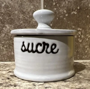 Ore'Original Handmade "Sucre" Sugar Bowl- New - Picture 1 of 5