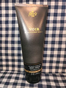 ALL NEW Men's Shop NOIR Ultimate Hydration Body Cream 8 oz Bath & Body Works - Picture 1 of 1