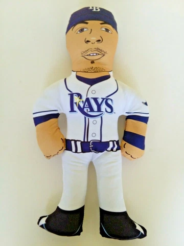 DESMOND JENNINGS #8 Plush Doll Stuffed Toy Figure --TAMPA BAY RAYS Promo 17" Cover