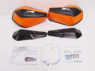 OEM Arctic Cat Snowmobile Orange Flex-Tec Handguard Kit 8639-470 READ LISTING - Image 1 of 4