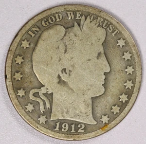 Medio dólar de plata barbero 1912 50C-G - Imagen 1 de 2