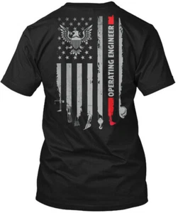 Proud Operating Engineer - Tee T-Shirt Made in the USA Size S to 5XL - Picture 1 of 5