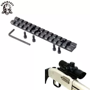 13 Slots 5.5" Picatinny Weaver 20 mm Rail Base adapter Mount For Rifle Hunting - Picture 1 of 7