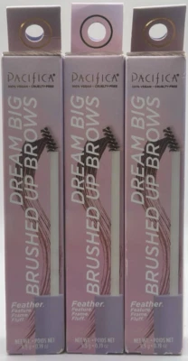 3PK Pacifica Dream Grandes Cejas Cepilladas ~ LUZ ~ 0.19 FL OZ CADA UNA ~ LEER Foto 1 de 3