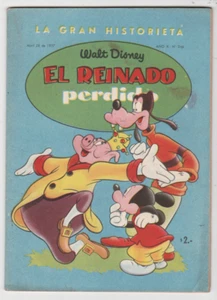 LA GRAN HISTORIETA 246 EL REINADO PERDIDO DISNEY ABRIL 1957 ED ABRIL ARGENTINA - Bild 1 von 1