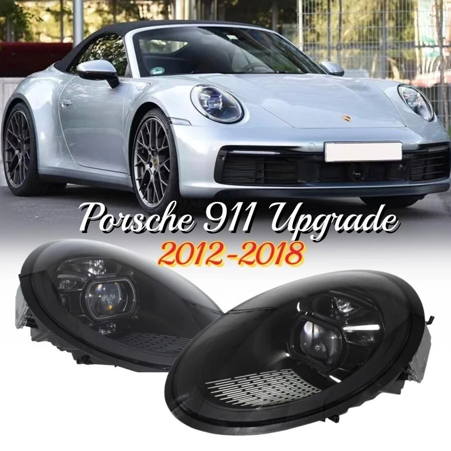 Par de faros LED de animación DRL para Porsche 911 Matrix 2012-2018 Foto 1 de 1