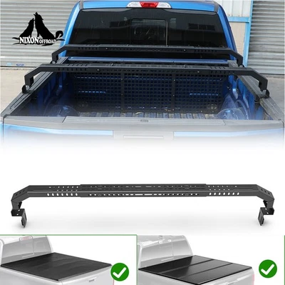 Truck Bed Rack Chase Cross Bar For 1994-2010 2011-2025 Dodge Ram 1500/2500/3500 Foto 1 de 4