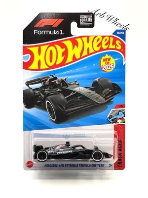 Coche de F1 #59 Hot Wheels Mercedes-AMG Petronas Formula One Team 2025 Foto 1 de 2