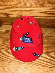Vintage Osh Kosh B’Gosh Baby’s Corduroy Race Car Cap Stretch Back USA Made OS - Picture 1 of 5