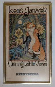 Maurice Sendak Leos Janacek "The Cunning Little Vixen" NY City Opera Poster 339 - Picture 1 of 14