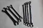SNAP-ON TOOLS MAC DOUBLE END LINE FLARE-NUT & 12-P SAE 10Offset Box WRENCH LOT