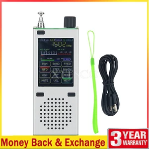 ATS120 Pocket SBB Portable Radio Receiver Bluetooth Full Band FM AM Radio 2.4TFT - Picture 1 of 7