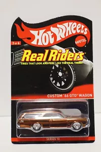 2011 Hot Wheels RLC Real Riders Series 10 - '66 GTO Wagon - #2898/4,000 Rare - Picture 1 of 2