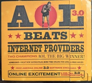 BOXER America Online Collector's / Install Disk, AOL CD/Floppy V3.0 - RARE - Picture 1 of 2