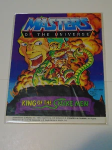 Masters of the Universe MOTU He-Man Mini Cómic 1985 Taiwán King of Snakemen #1 - Imagen 1 de 2