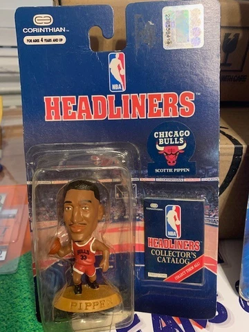 Scottie Pippen Chicago Bulls Headliners NBA Figure 1996 w/ packaging (unopened) Cover