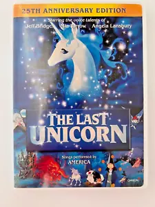 THE LAST UNICORN 25th Anniversary Edition DVD NEW Sealed, NEVER OPEN!!! - Picture 1 of 2