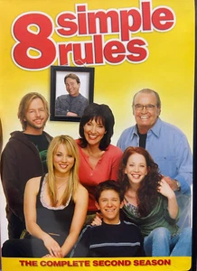 8 Simple Rules Season 2 region 1 DVD (3 discs) Kaley Cuoco comedy tv series - Picture 1 of 2
