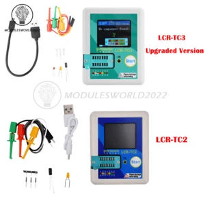 Probador de transistores de alta precisión LCR-TC2 LCR-TC3 actualizado prueba de capacitancia de diodo - Imagen 1 de 28