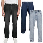 Urban Classics Loose Fit Jeans Hose Super weit geschnitten tiefer Schritt Denim