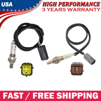 Set of 2 Oxygen O2 Sensors For MAZDA 6 2.3L L4 2003 2004 2005 Upper+Lower - Image 1 of 4
