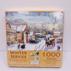 Winter Evening Service 1000 Piece Jigsaw Puzzle Trevor Mitchell size 19X30