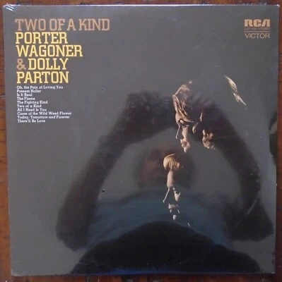PORTER WAGONER & DOLLY PARTON, Two Of A Kind PROMO USA New Old Stock Sealed LP - Image 1 of 2