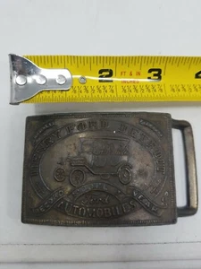 Vintage Henry Ford Detroit - Record Year Model T - Belt Buckle - Automobile GIFT - Picture 1 of 7