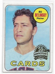 2018 Topps Heritage 50th Anniversary 1969 U-Pick Bo Belinsky Ron Brand Ron Clark - Bild 1 von 4