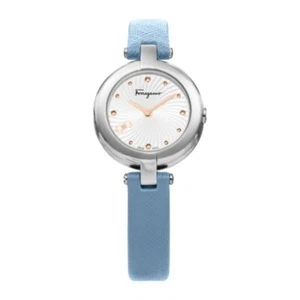Salvatore Ferragamo Miniature SFAT01824 Silver Women's Watch New + Box & Paper's - Picture 1 of 5
