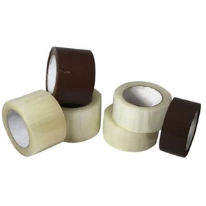 12 ROLLS Carton Box Sealing Packaging Packing Tape 2" x 110 yards - Clear - Picture 1 of 1