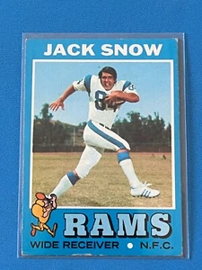 1971 Jack Snow Topps #44 Los Angeles Rams EX J34 - Picture 1 of 2