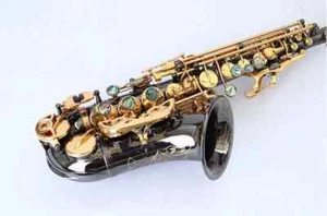 Soprano Saxophone S-991 Nickel Black Nickel High Quality Straight B Flat Sax - Picture 1 of 14