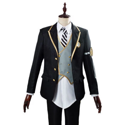 Uniforme fantasia cosplay Twisted Wonderland Riddle Trey Deuce Cater Ace / - Imagem 1 de 4