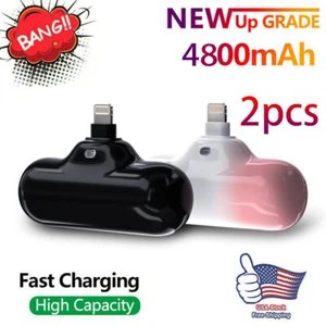 5500mAh Portable Mini Charger External Battery Pack Power Bank For iPhone/iPad - Picture 1 of 6