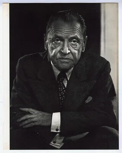 1950 Retrato del escritor William Somerset Maugham Yousuf Karsh Fotografía 1977 - Imagen 1 de 1