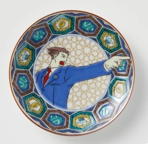 Phoenix Wright Kutani x Ace Attorney Mamezara Placa 4" en Capcom Oficial Nuevo - Imagen 1 de 10