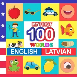 BLAKE - my first 100 words English-Latvian Learn Latvian for kids age - S555z - Picture 1 of 1
