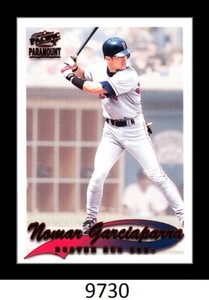 1-1999 PACIFIC PARAMOUNT COPPER FOIL NOMAR GARCIAPARRA RED SOX CARD#38 SP 