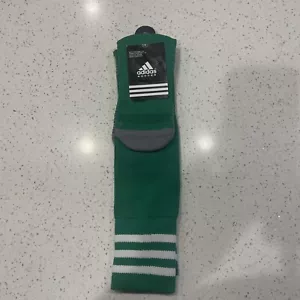 Adidas Soccer Socks Mens Size Medium Green Size 5-8.5 Nylon - Picture 1 of 3