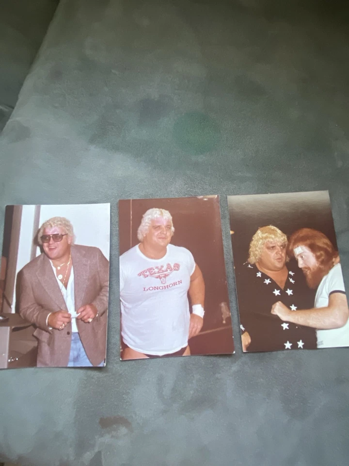 Винтажная фотография рестлера WWF оригинальная Dusty Rhodes Florida Championship CWF тип 1 - Изображение 1 из 1