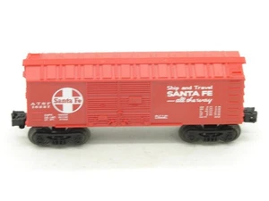 Lionel O Gauge O-27 Red Santa Fe Double Door Box Car 16227 - Picture 1 of 6