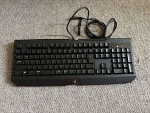 Razer BlackWidow Ultimate Green switch Gaming Keyboard Used - Picture 1 of 2