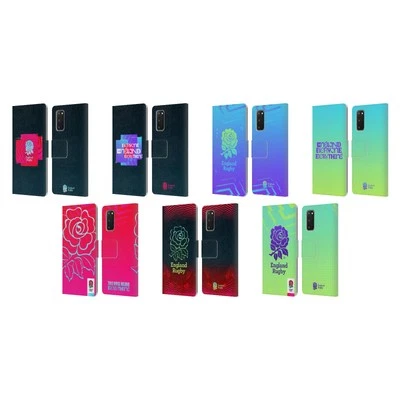 ENGLAND RUGBY UNION THIS ROSE MEANS EVERYTHING LEATHER BOOK CASE FOR SAMSUNG 1 - Image 1 of 4