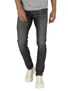 Pantalon jean noir homme Jack & Jones neuf Glenn 817 coupe slim W 34" / L 30" - Photo 1/6