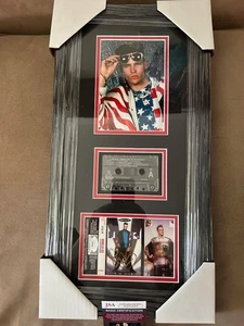 CINTA DE CASETE VANILLA ICE TO THE EXTREME RARA FIRMADA 21x11 MARCO PERSONALIZADO CERTIFICADO DE AUTENTICIDAD JSA - Imagen 1 de 6