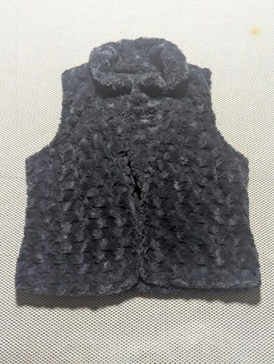 Forever 21 Mujer Talla Grande Imitación Piel Gris Forrado Chaleco Chaqueta de Encubrimiento  Foto 1 de 4