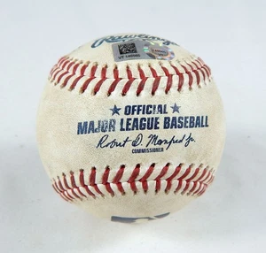 2023 Cubs Nationals Game Used Baseball Drew Smyly Luis Garica Ball 31 - Picture 1 of 4